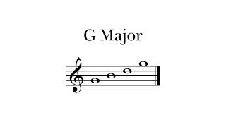 G Major Arpeggio