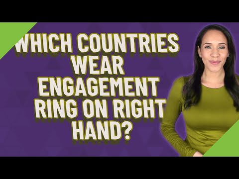 Video: Hvilken Hånd Er Iført En Vielsesring I Forskellige Lande