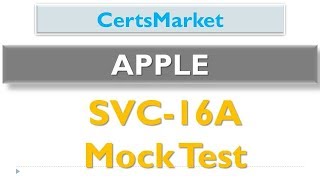 SVC-16A Exam Mock Test In Lower Cost SVC-16A Dumps That You Need to Pass