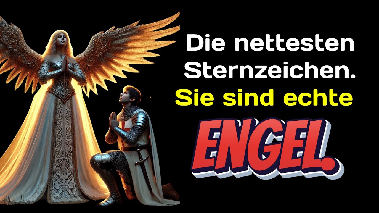 Die nettesten Sternzeichen. Sie sind echte Engel.