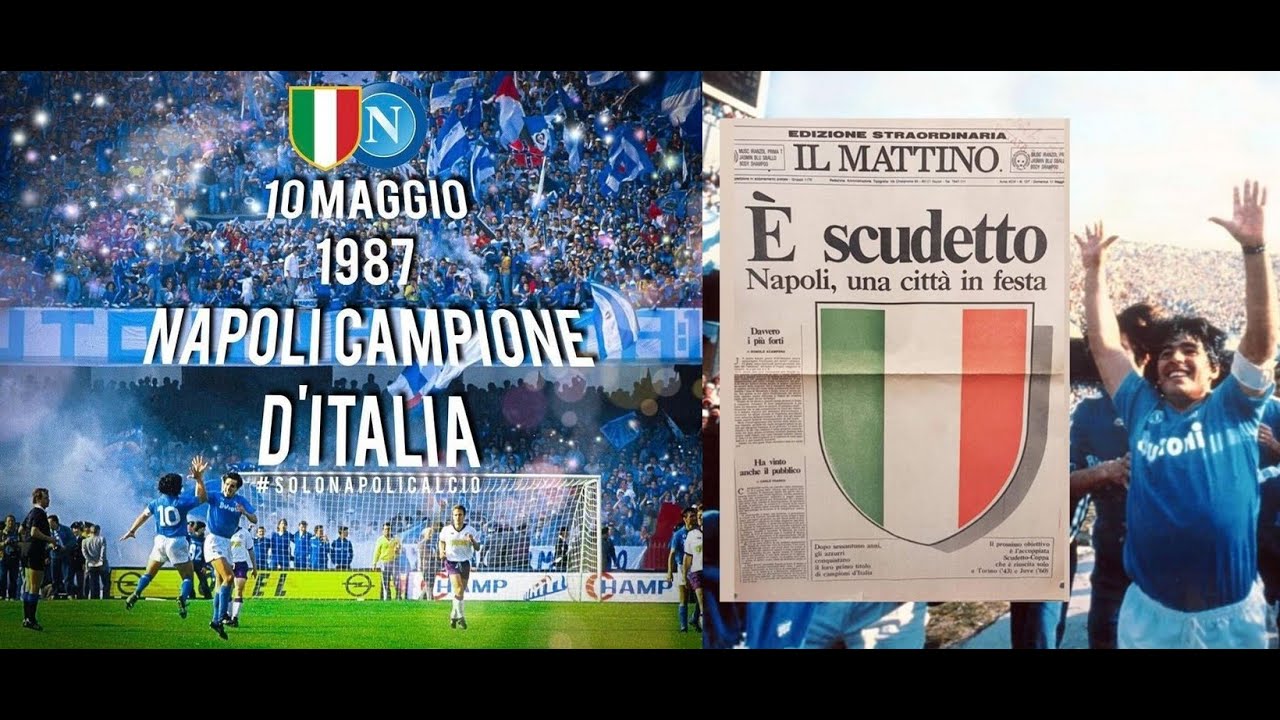 Guerin Anno 86 87 Guerin Sportivo 1987 Serie a Extra Maradona Napoli 1º