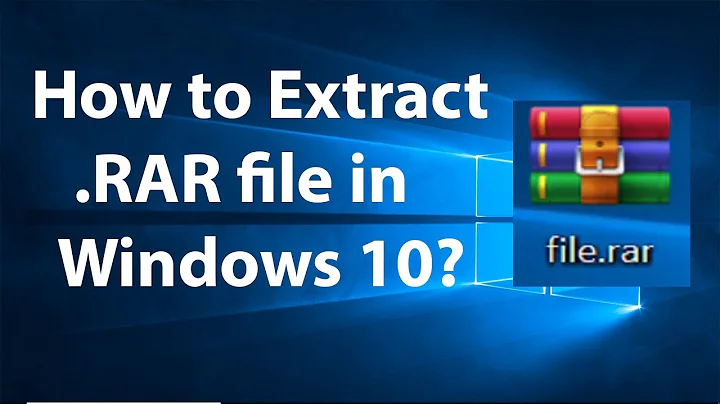 How to Extract  RAR File in Windows 10?