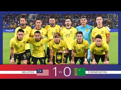 Sorotan Perlawanan: Malaysia 1 - 0 Turkmenistan | Perlawanan Persahabatan Antarabangsa Tier 1