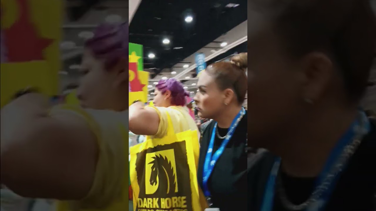 Last day in the vendors hall at ComicCon