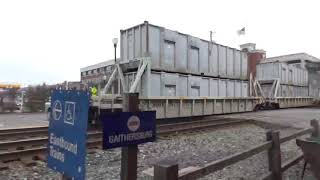#2973 CSX D765-26 Loaded Double Stack trash train