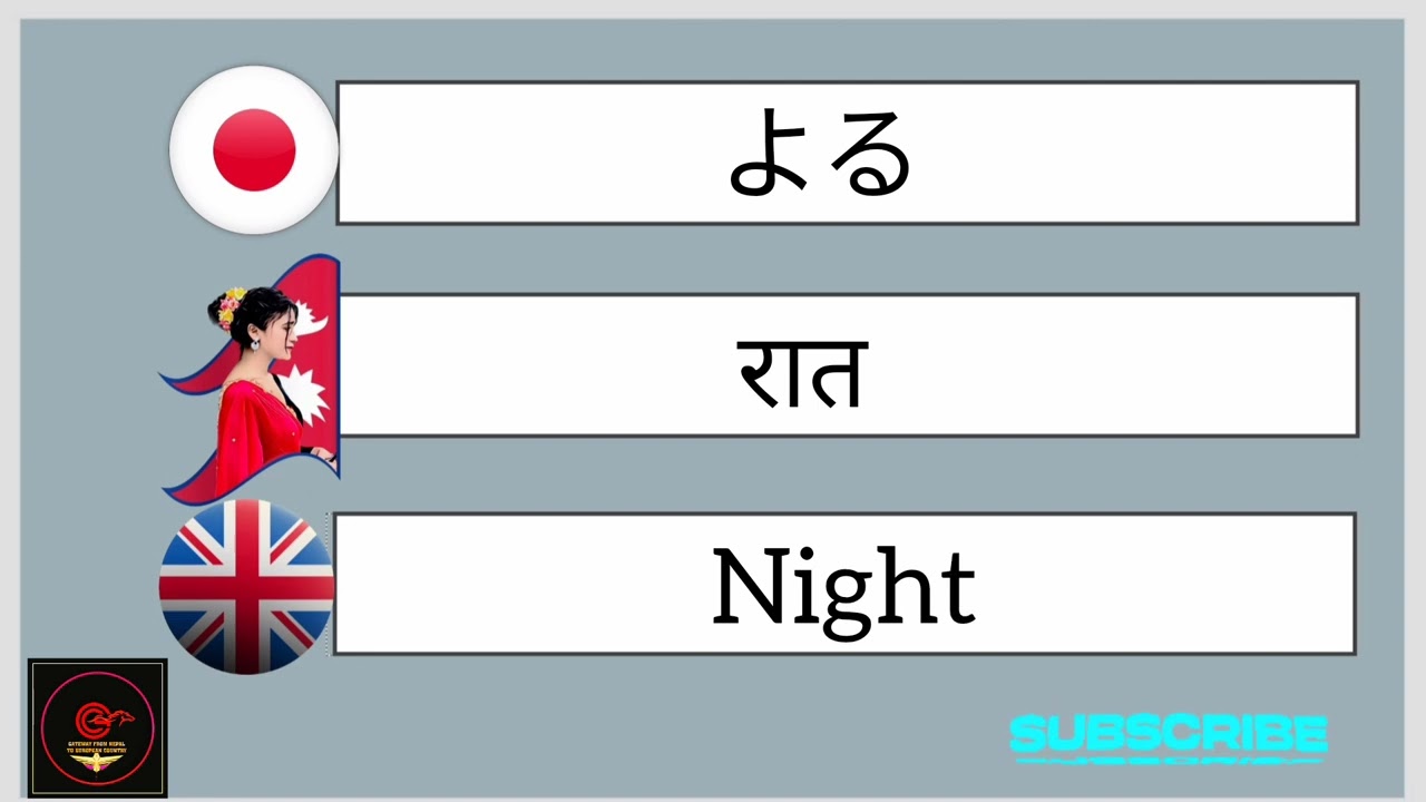Learn Japanese | Minna No Nihongo Lesson 4 Vocabulary