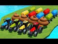 Load and transport giant poo with case tractors and jcb loaders  farming simulator 22