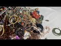 Huge Shop Goodwill jewelry unboxing! Mystery jewelry haul to resell on ebay!