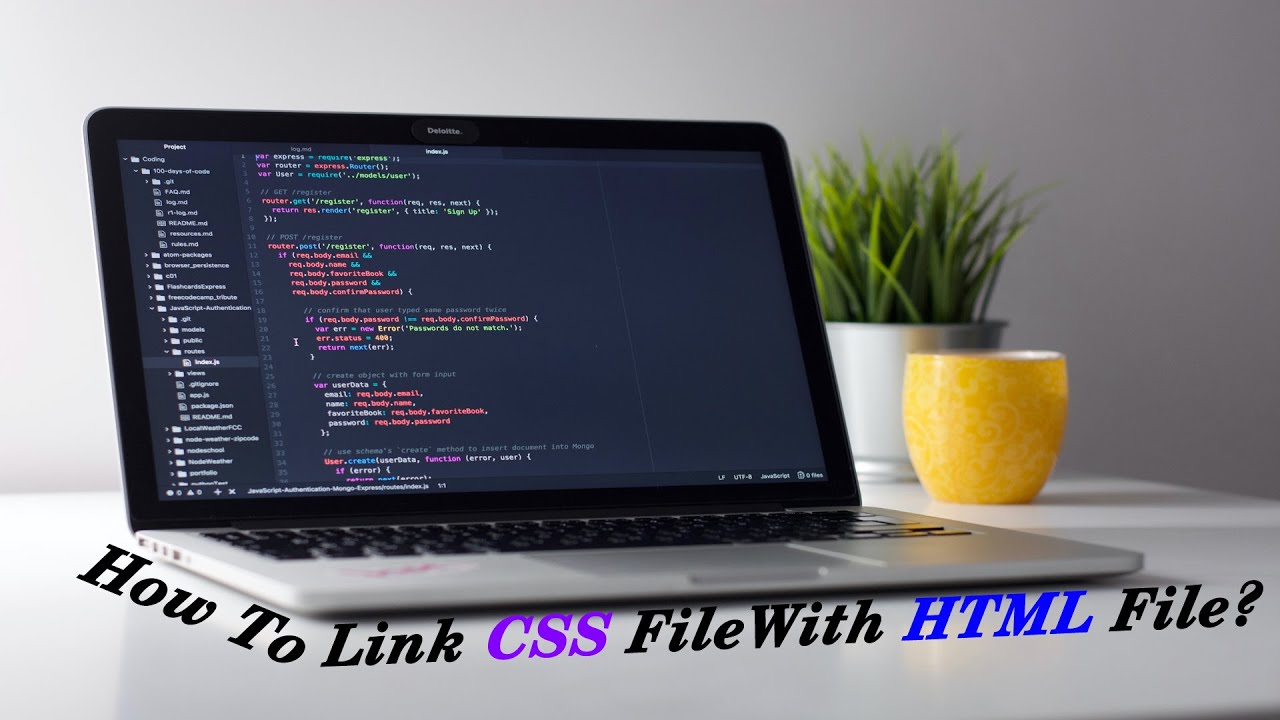 how to link css file with html | css file linking |... 🔗 Link CSS File With HTML File 💯 - YouTube