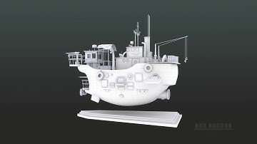 3D Vehicle Model: Airship