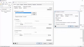 New in Stata 15: Extended regression models (ERMs)