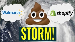 Walmart Stock & Shopify Stock getting CRUSHED! Why? SHOP valuation analysis!