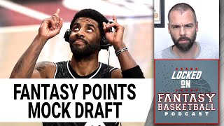 Fantasy Basketball Mock Draft | Points League Yahoo H2H 12 Team