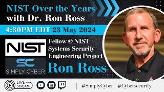 NIST Over the Years with Dr. Ron Ross! 🔒