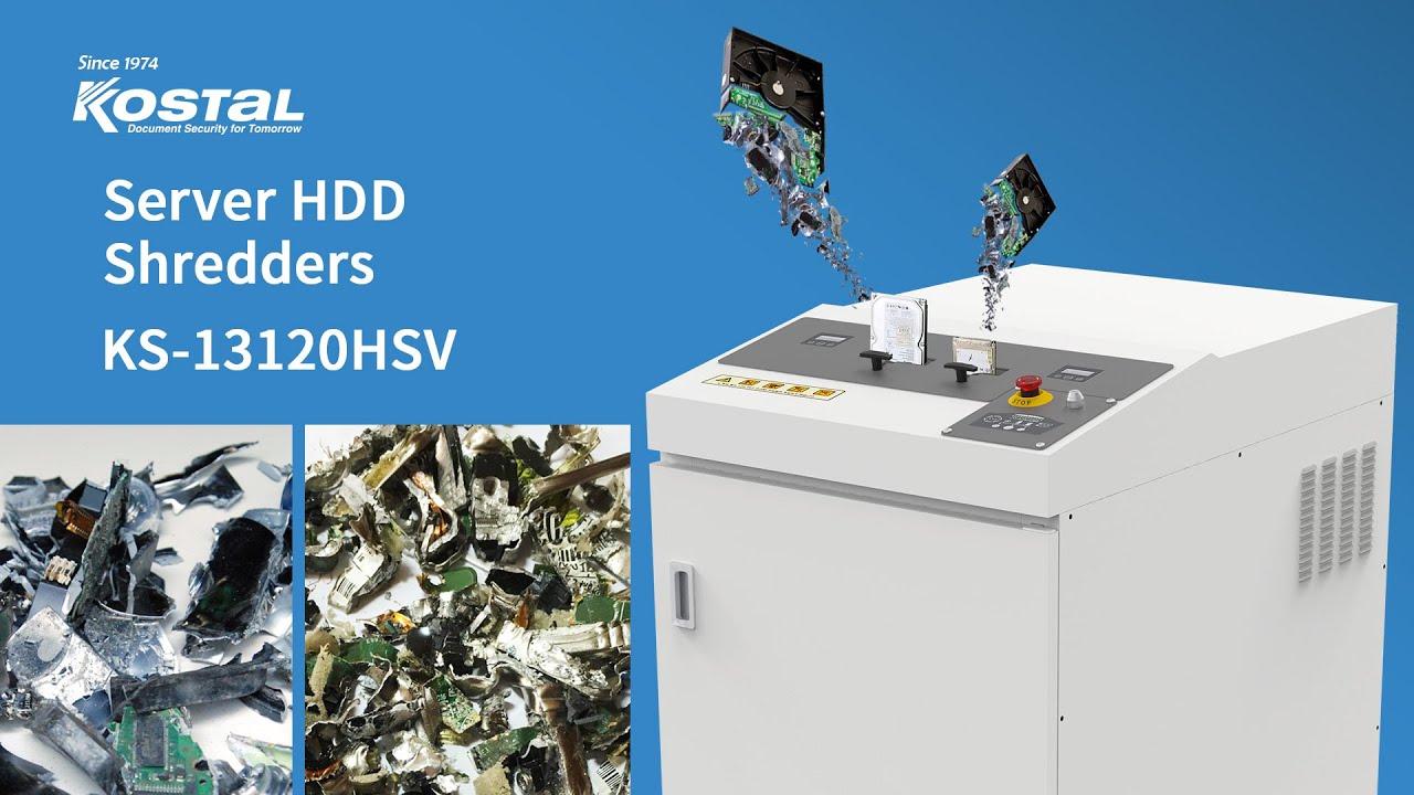 KS-13120HSV, Server HD Shredder, DAEJIN KOSTAL