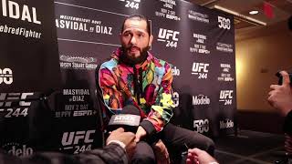Jorge Masvidal Tells Amazing Story About Being In A Club With Israel Adesanya