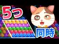【6ボールパズル】縛りプレイ第4弾！最大同時ワザの5つストレートで「ミルフィーユ」を作る！！