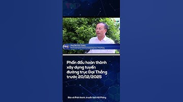 Phấn đấu hoàn thành xây dựng tuyến đường trục Đại Thắng trước 20/12/2025