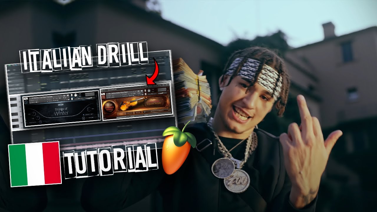 HOW TO MAKE ITALIAN DRILL FROM SCRATCH!!!! (fl studio uk drill tutorial
