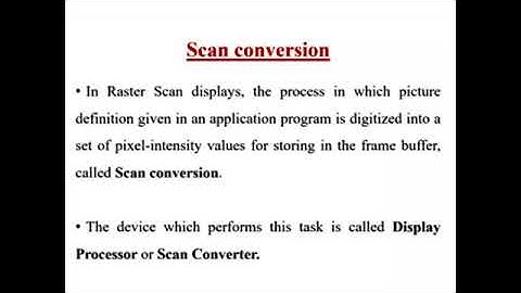 Boundary fill and flood fill algorithm
