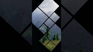 Minecraft with Distant Horizons mod 🤗