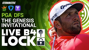 2023 Genesis Invitational PGA DFS Picks | Golf DFS Live Before Lock DraftKings, FanDuel
