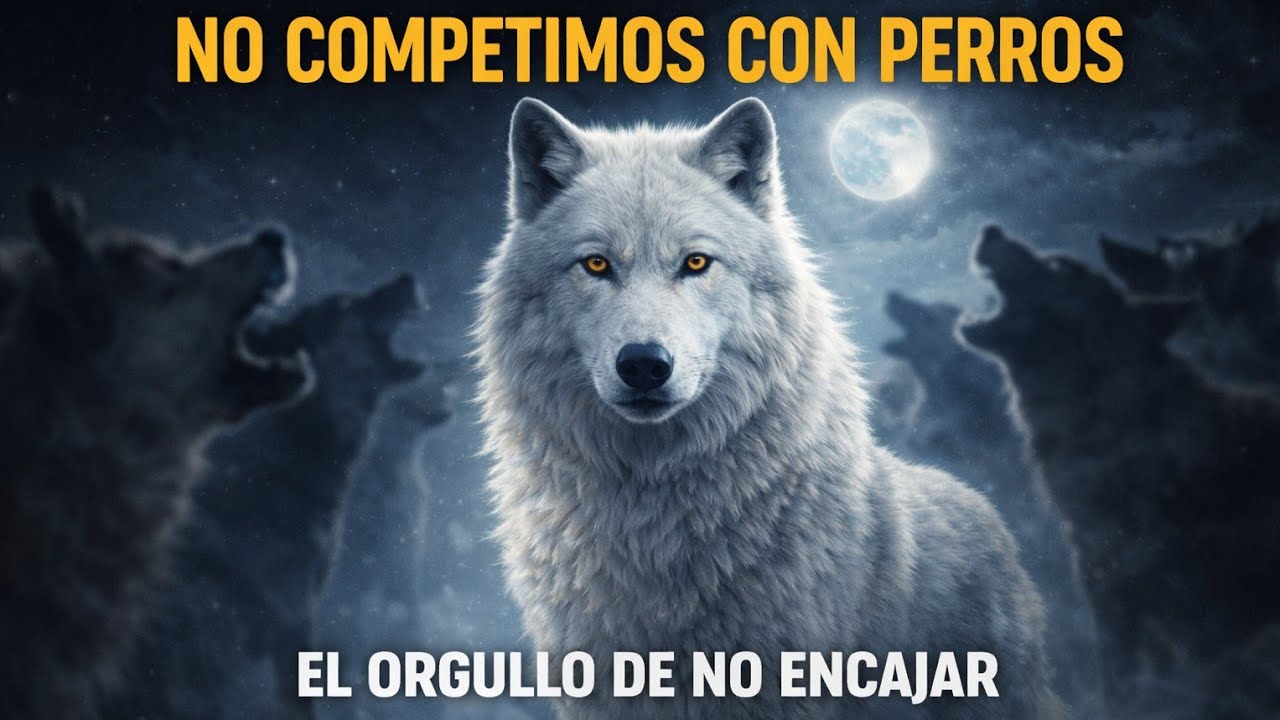 REFLEXIÓN: El Lobo no compite con perros (Por qué no encajas) 🐺
