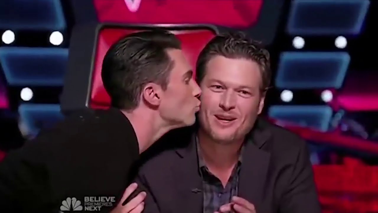 Blake Shelton Rekindles an Old Flame With Adam Levine