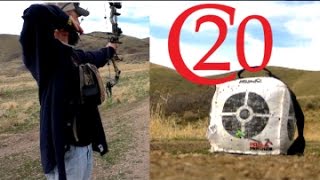 First time with the Compound Bow at 60 yards