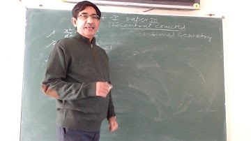 Three Dimensional Co-ordinate Geometry Central Conicoid-1(B.Sc.-I, P-III) By Dr. Sunil Saxena(Maths)
