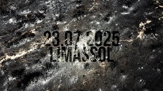 Лесные пожары в Лимассоле в июле 2025го
