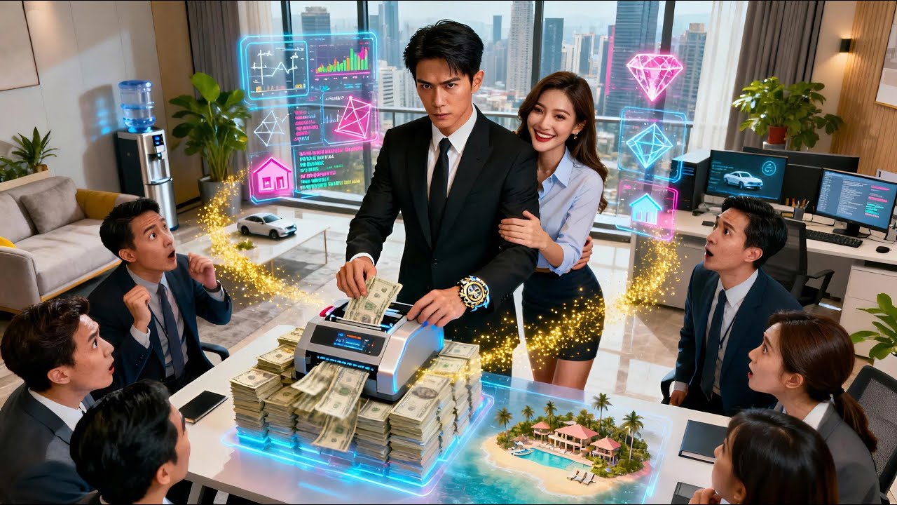 he intern unlocks a system, becomes a billionaire, and wins the heart of the female CEO