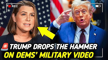 EXPLOSIEVE DREIGING: Trump noemt militaire boodschap van Democraten ‘opruiend gedrag, strafbaar m...