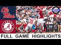 #1 Alabama vs #12 Ole Miss Highlights | College Football Week 5 | 2021 College Football Highlights