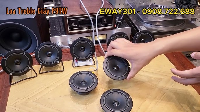 Hướng dẫn lựa chọn loa treble giấy phù hợp