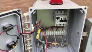 Red light and alarm aerobic septic system is going off. What do I do?