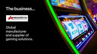 Ainsworth Game Technology  | Manufacturing ERP & analytics | Pronto Software customer case study