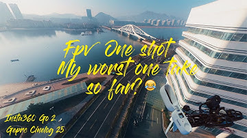 Fpv One Shot with Geprc cinelog 25 | Insta360 Go 2| Fpv drone| Analogfpv| My worst one shot so far?