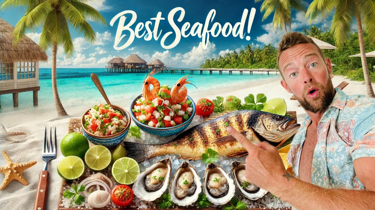 The BEST Seafood in Playa Del Carmen │ Ceviche, Oysters, Whole Grilled Fish and CHEAP Beers!