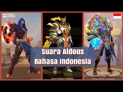 Suara Aldous Bahasa Indonesia Hero Mobile Legends