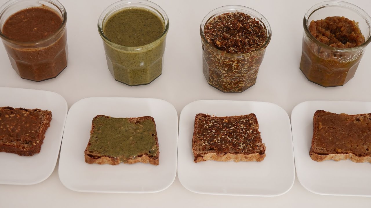 4 وصفات صحية  لدهن خبز الصباح غنية بالفيتامينات مشبعة وتعطي طاقة طوال اليوم