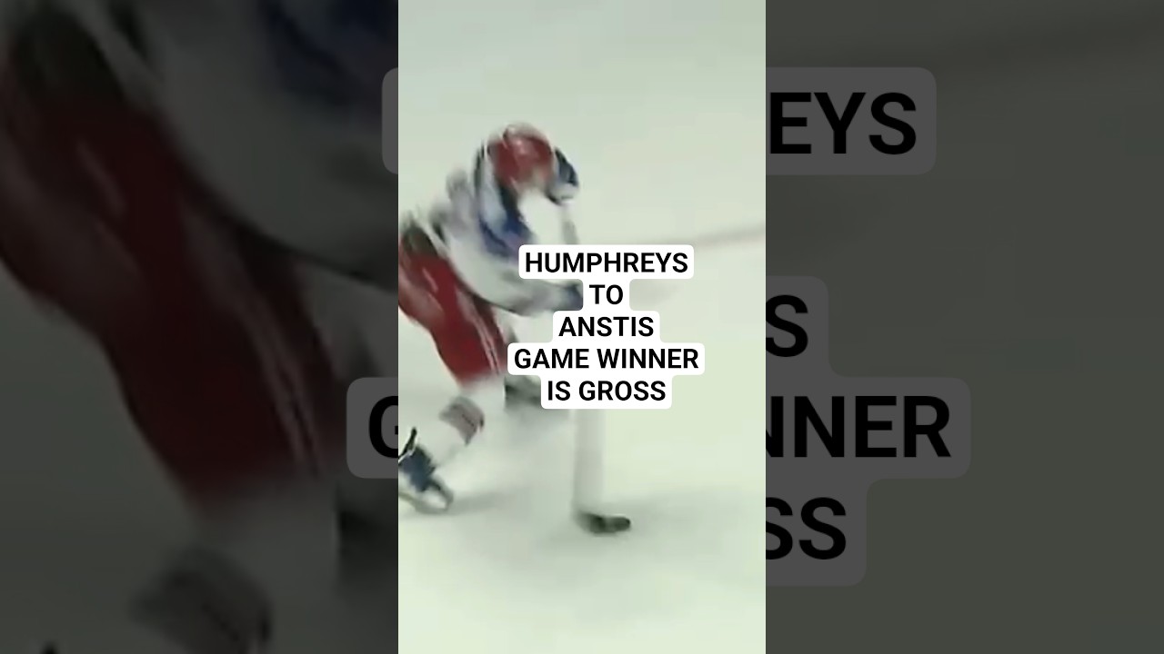 Colorado Avalanche's Christian Humphreys just hit the no-look spin-o-rama pass to Avry Anstis 