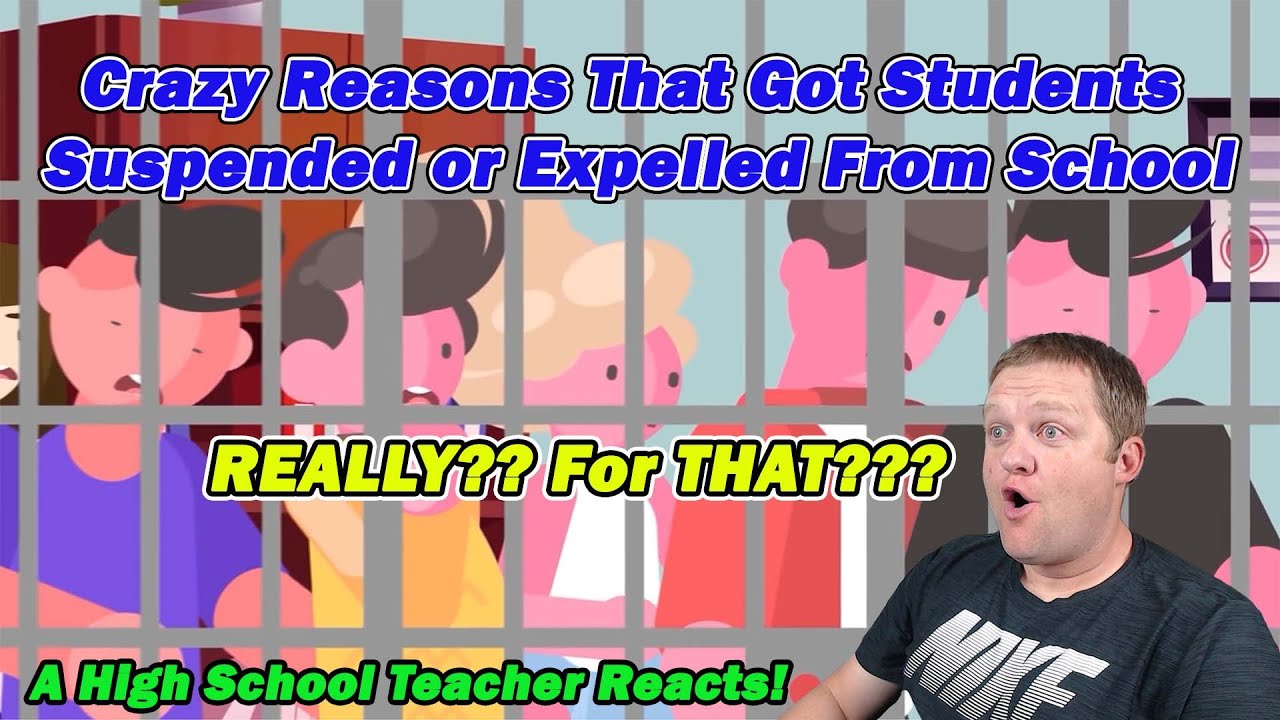 Crazy Reasons That Got Students Suspended or Expelled From School | History Teacher Reacts