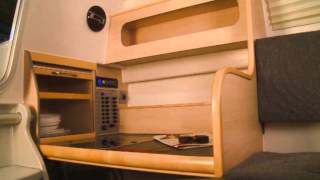 Dragonfly 28 Interior - Have a look inside the boat