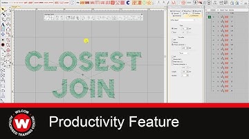 Wilcom Tutorial 3. Closest Join.