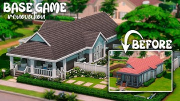 🏠Garden Essence Lot BG Renovation | No CC | The Sims 4 Stop Motion | Save File