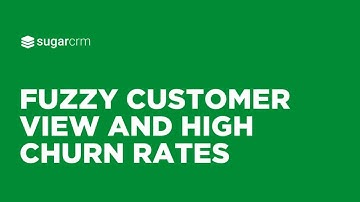 How Incomplete CRM Data Causes High Churn | CRM Report Insights by SugarCRM