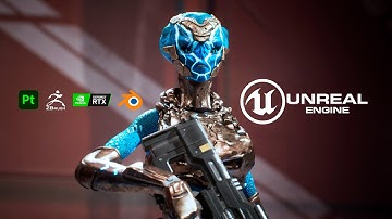 Alien Character Unreal Engine by Oscar Creativo #unrealengine