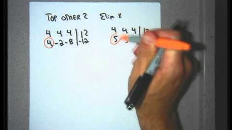 College Algebra section 8 2 part 2 Systems of Linear Equations -- Matrices