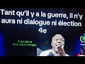 Kalonji dit pas des élections tant qu'il y a la guerre #rdc #rdcongo #info #viral #kinshasa #new